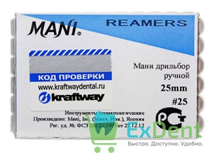 {{productViewItem.photos[photoViewList.activeNavIndex].Alt || productViewItem.photos[photoViewList.activeNavIndex].Description || 'Reamers №25, 25 мм, Mani, каналорасширитель (дрильбор) ручной (6 шт)'}}