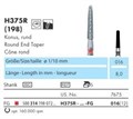 H375R-023-FG Твердосплавный финир NTI, форма конус круглый 13791 - фото 28442