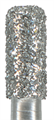 835KR-018C-FG Бор алмазный NTI, форма цилиндр круглый кант, грубое зерно 14209 - фото 30289