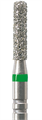 836KRS-014C-FG Бор алмазный NTI, форма цилиндр,  круглый кант безопасный конец, грубое зерно 13697 - фото 30344