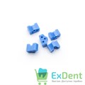 Клинья - насадки силиконовые для прижатия матрицы, синие (40 шт) 13980 - фото 31491