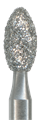 379-023SF-FGL Бор алмазный NTI, хвостовик длинный, форма олива, сверхмелкое зерно 16304 - фото 31962