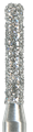 836KR-012F-FG Бор алмазный NTI, форма цилиндр круглый кант, мелкое зерно 18249 - фото 32440