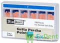 Гуттаперчевые штифты F-Medium DiaDent для пломбирования корневых каналов (100 шт) 14276 - фото 32969