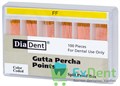 Гуттаперчевые штифты F-Fine DiaDent для пломбирования корневых каналов (100 шт) 13864 - фото 32991