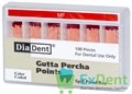 Гуттаперчевые штифты M-Fine DiaDent для пломбирования корневых каналов (100 шт) 14385 - фото 32992