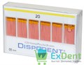 Гуттаперчевые штифты 02 №20 Dispodent - для пломбирования корневых каналов (120 шт) 17434 - фото 34705