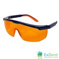 Очки защитные стоматологические Clean+Safe, оранжевые 12965 - фото 2097