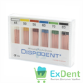 Гуттаперчевые штифты 04 №45-80 Dispodent для пломбирования корневых каналов (60 шт) 13140 - фото 36418
