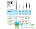 859L-010F-FG Бор алмазный NTI, форма конус, остроконечный, длинный, мелкое зе 13218 - фото 26314