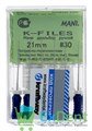 K-Files №30, 21 мм, Mani, ручной каналорасширитель (6 шт) 20983 - фото 26871